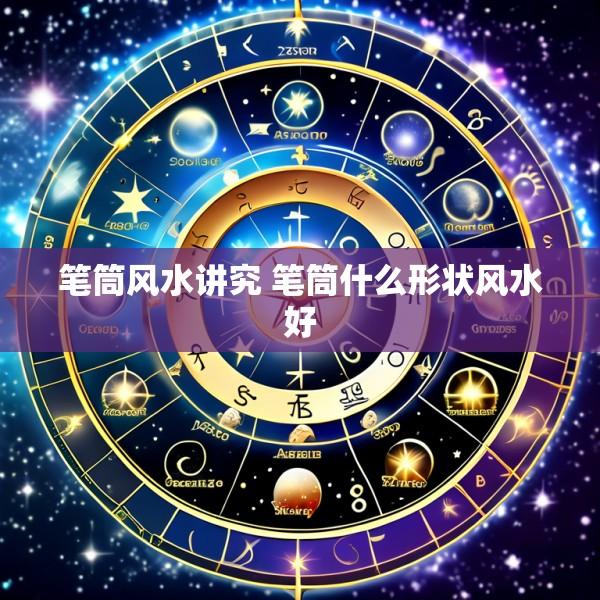 笔筒风水讲究 笔筒什么形状风水好