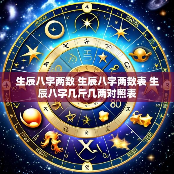 生辰八字两数 生辰八字两数表 生辰八字几斤几两对照表