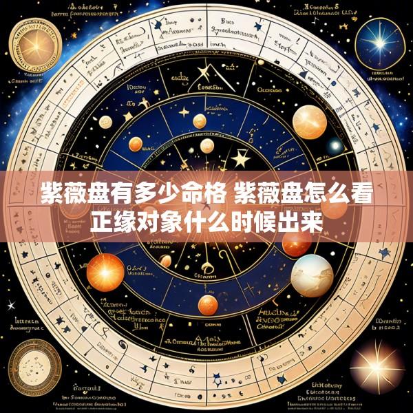 紫薇盘有多少命格 紫薇盘怎么看正缘对象什么时候出来