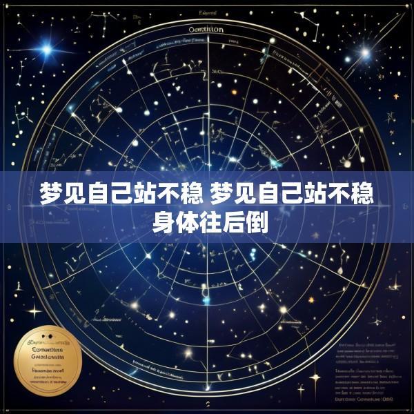 梦见自己站不稳 梦见自己站不稳 身体往后倒
