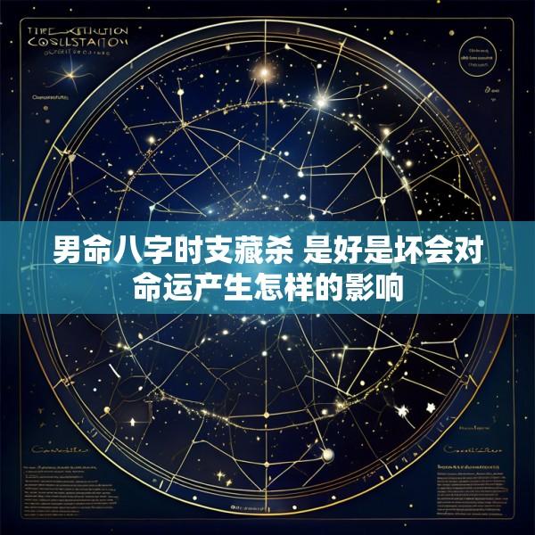 男命八字时支藏杀 是好是坏会对命运产生怎样的影响