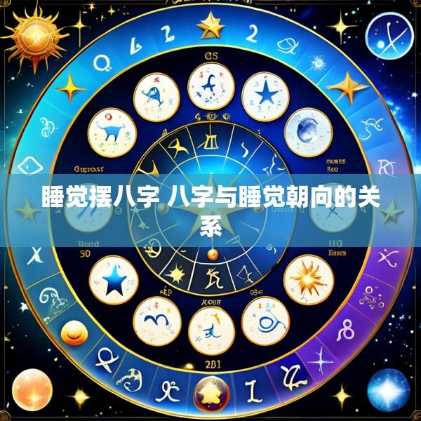 睡觉摆八字 八字与睡觉朝向的关系