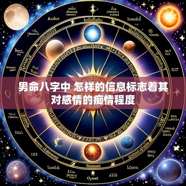男命八字中 怎样的信息标志着其对感情的痴情程度