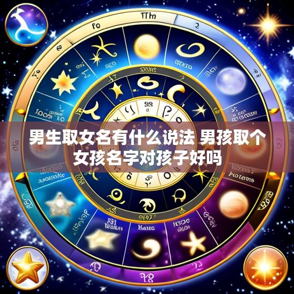 男生取女名有什么说法 男孩取个女孩名字对孩子好吗