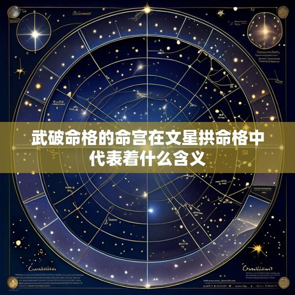 武破命格的命宫在文星拱命格中代表着什么含义