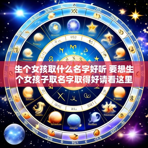 生个女孩取什么名字好听 要想生个女孩子取名字取得好请看这里