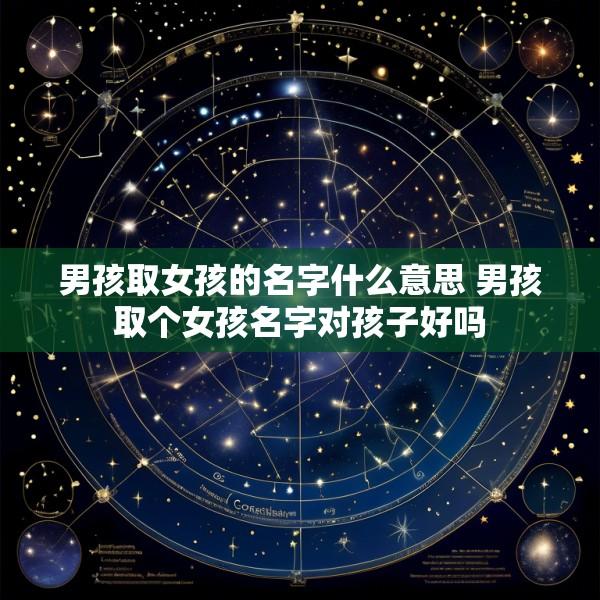 男孩取女孩的名字什么意思 男孩取个女孩名字对孩子好吗