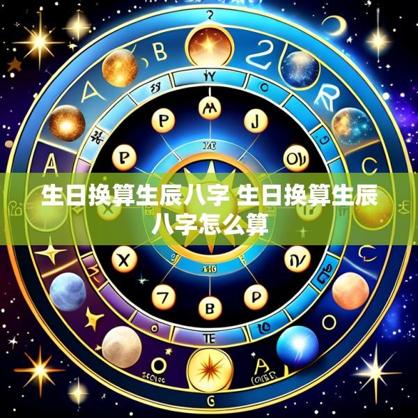 生日换算生辰八字 生日换算生辰八字怎么算