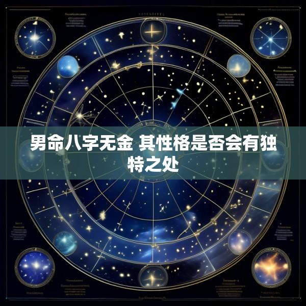 男命八字无金 其性格是否会有独特之处