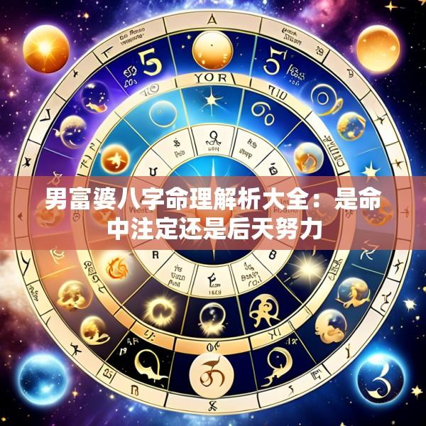 男富婆八字命理解析大全：是命中注定还是后天努力
