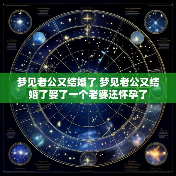梦见老公又结婚了 梦见老公又结婚了娶了一个老婆还怀孕了
