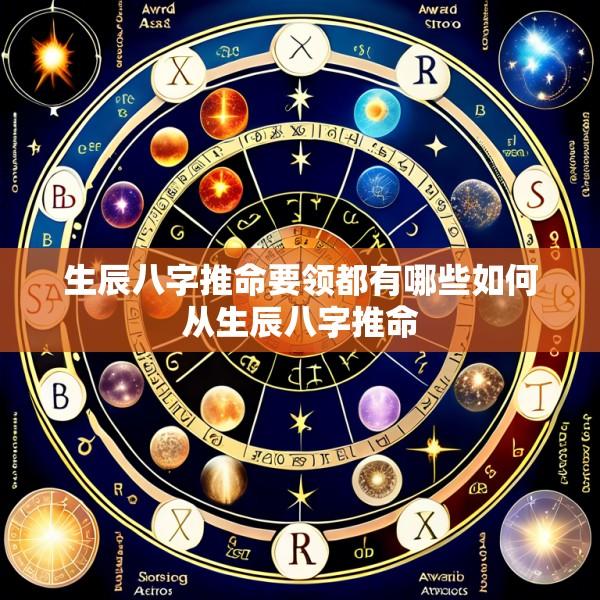 生辰八字推命要领都有哪些如何从生辰八字推命