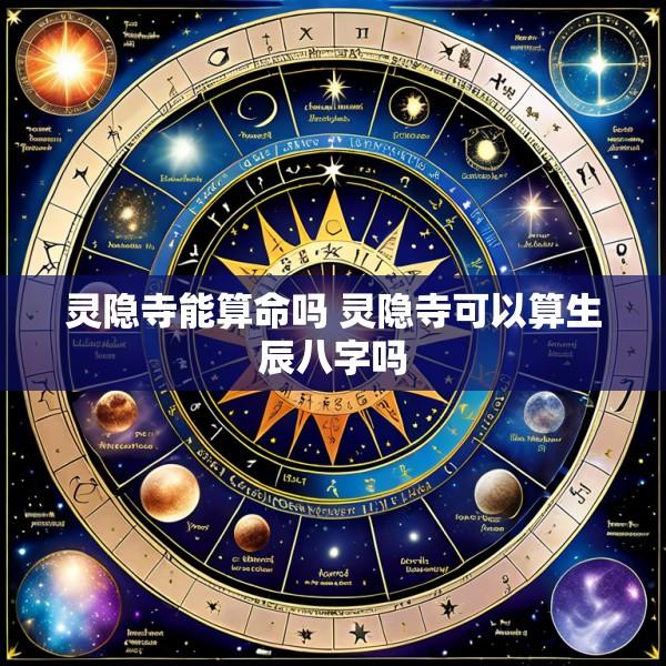 灵隐寺能算命吗 灵隐寺可以算生辰八字吗