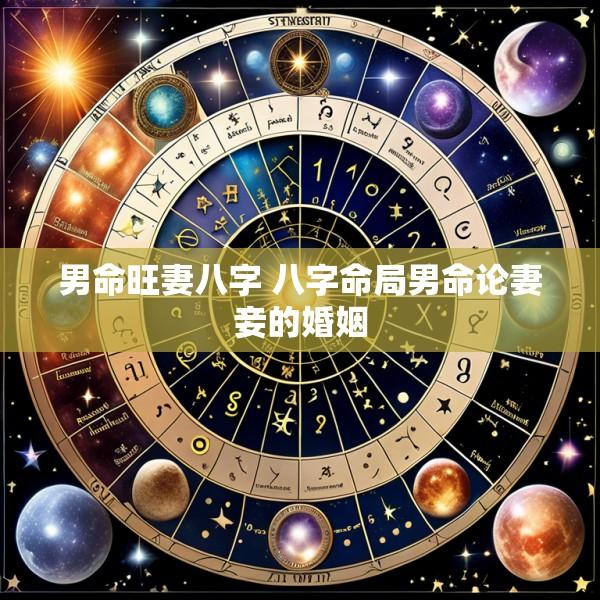 男命旺妻八字 八字命局男命论妻妾的婚姻