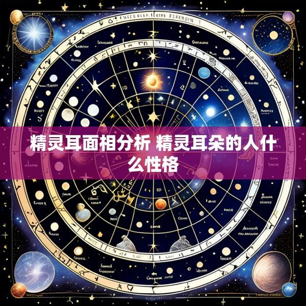精灵耳面相分析 精灵耳朵的人什么性格