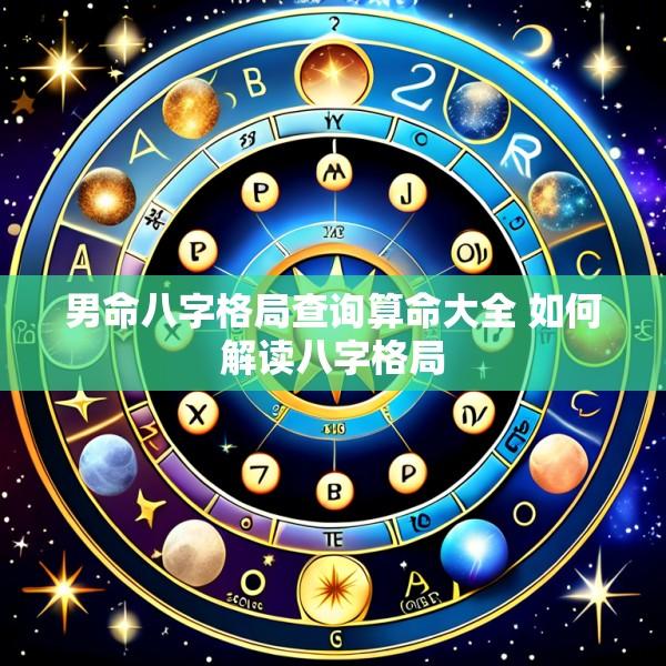 男命八字格局查询算命大全 如何解读八字格局