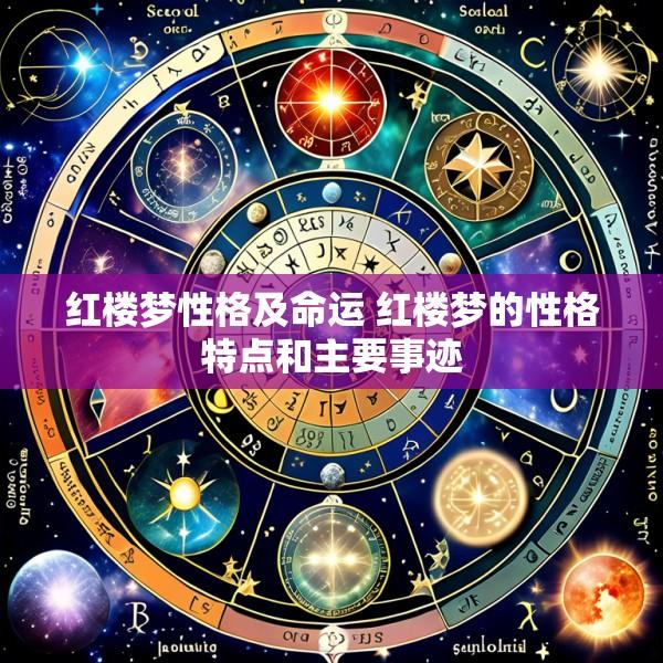 红楼梦性格及命运 红楼梦的性格特点和主要事迹