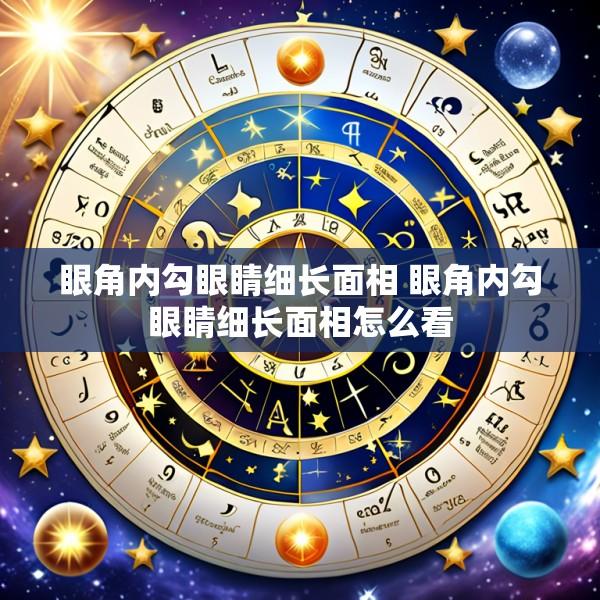 眼角内勾眼睛细长面相 眼角内勾眼睛细长面相怎么看