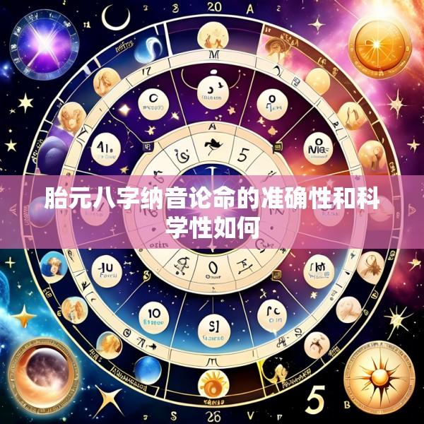 胎元八字纳音论命的准确性和科学性如何