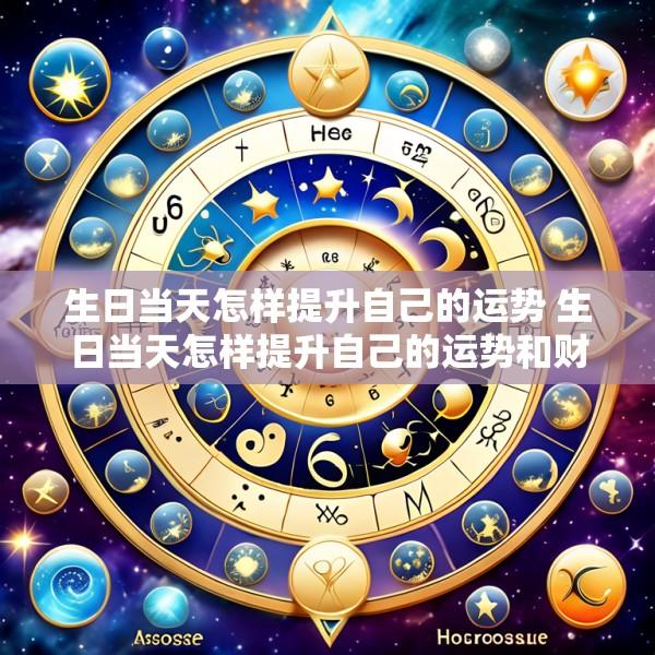 生日当天怎样提升自己的运势 生日当天怎样提升自己的运势和财运