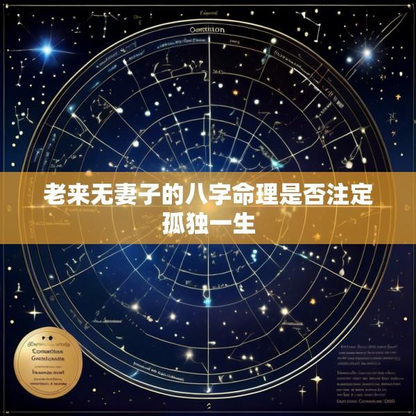 老来无妻子的八字命理是否注定孤独一生