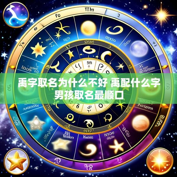 禹字取名为什么不好 禹配什么字男孩取名最顺口