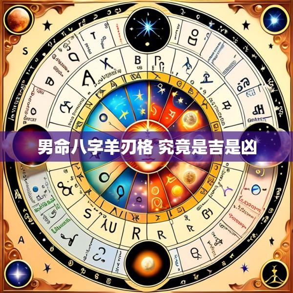 男命八字羊刃格 究竟是吉是凶