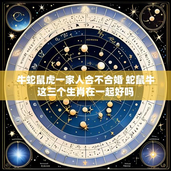 牛蛇鼠虎一家人合不合婚 蛇鼠牛这三个生肖在一起好吗