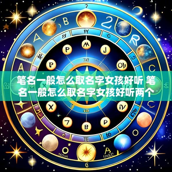 笔名一般怎么取名字女孩好听 笔名一般怎么取名字女孩好听两个字