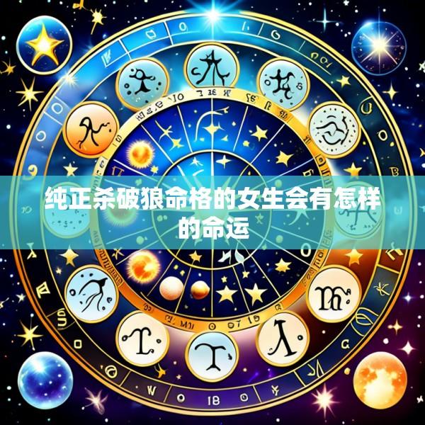 纯正杀破狼命格的女生会有怎样的命运
