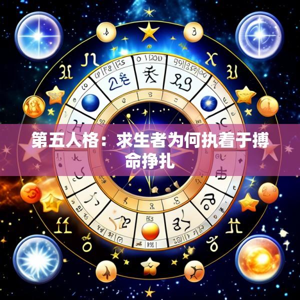 第五人格：求生者为何执着于搏命挣扎