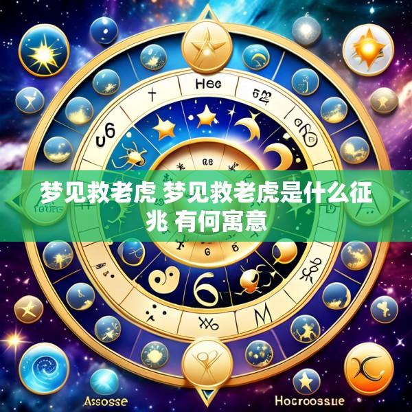 梦见救老虎 梦见救老虎是什么征兆 有何寓意