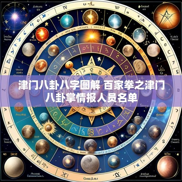 津门八卦八字图解 百家拳之津门八卦掌情报人员名单