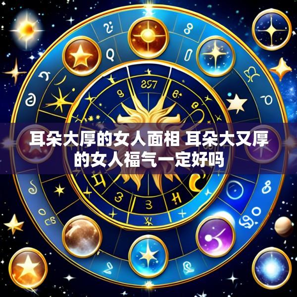耳朵大厚的女人面相 耳朵大又厚的女人福气一定好吗