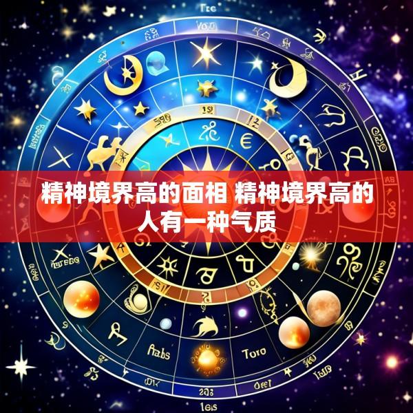 精神境界高的面相 精神境界高的人有一种气质