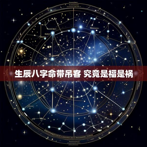 生辰八字命带吊客 究竟是福是祸