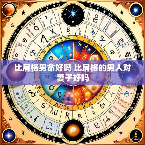 比肩格男命好吗 比肩格的男人对妻子好吗