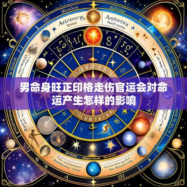 男命身旺正印格走伤官运会对命运产生怎样的影响
