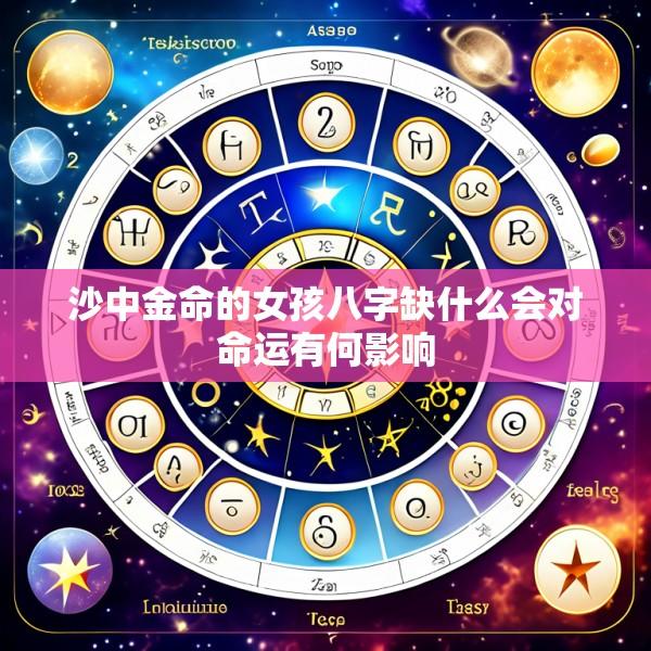沙中金命的女孩八字缺什么会对命运有何影响