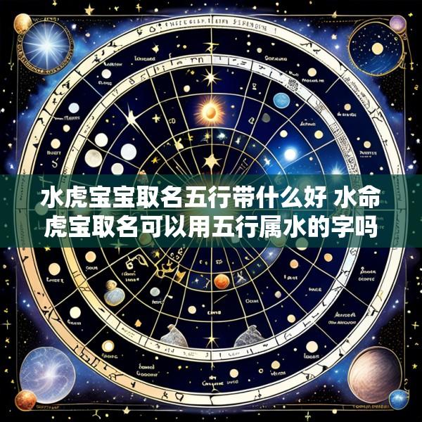 水虎宝宝取名五行带什么好 水命虎宝取名可以用五行属水的字吗