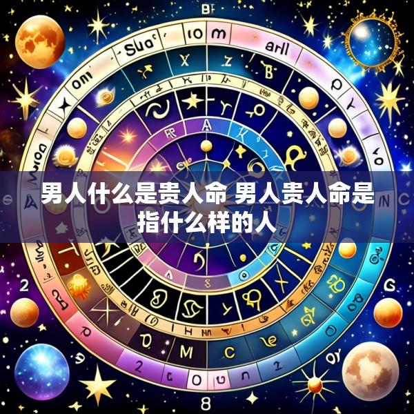 男人什么是贵人命 男人贵人命是指什么样的人