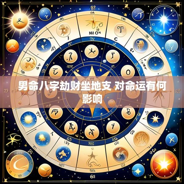 男命八字劫财坐地支 对命运有何影响