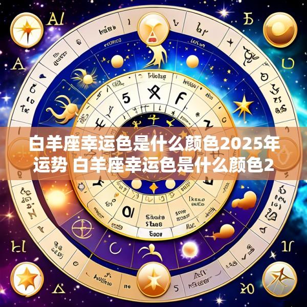 白羊座幸运色是什么颜色2025年运势 白羊座幸运色是什么颜色2025年运势图
