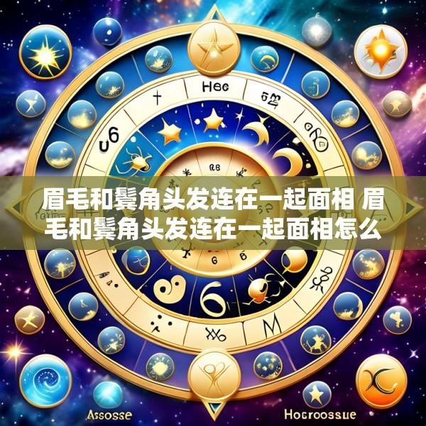 眉毛和鬓角头发连在一起面相 眉毛和鬓角头发连在一起面相怎么样