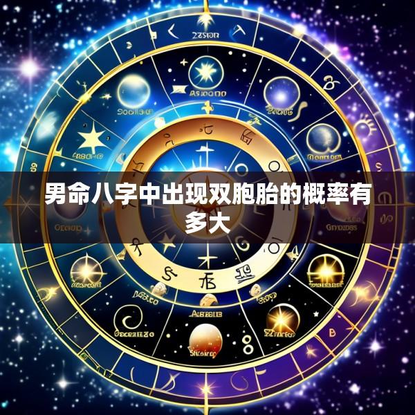 男命八字中出现双胞胎的概率有多大