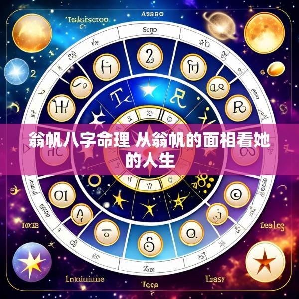 翁帆八字命理 从翁帆的面相看她的人生