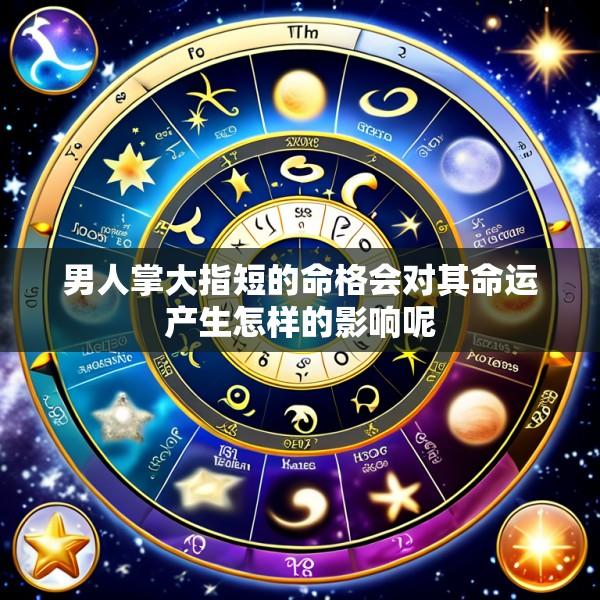 男人掌大指短的命格会对其命运产生怎样的影响呢