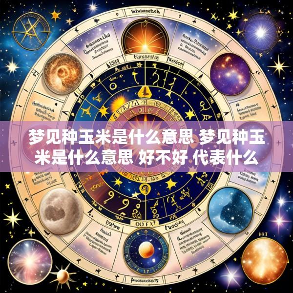 梦见种玉米是什么意思 梦见种玉米是什么意思 好不好 代表什么