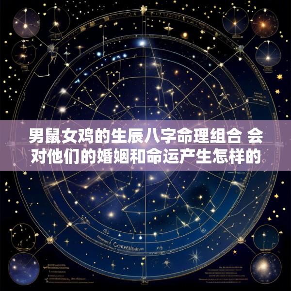 男鼠女鸡的生辰八字命理组合 会对他们的婚姻和命运产生怎样的影响