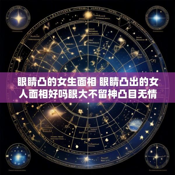 眼睛凸的女生面相 眼睛凸出的女人面相好吗眼大不留神凸目无情